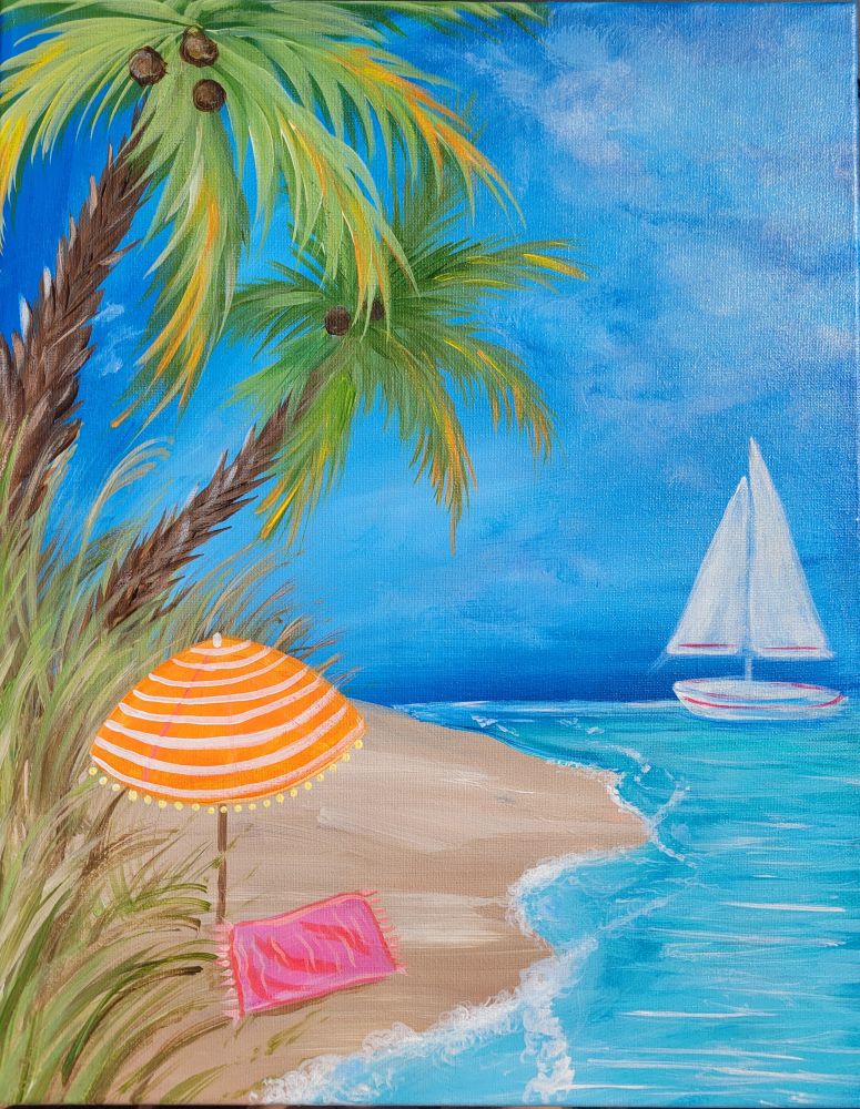 Cape Coral Paint Party - Island Beach