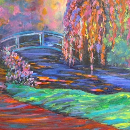 Fort Myers Wine & Paint Party - Pastel Pathway