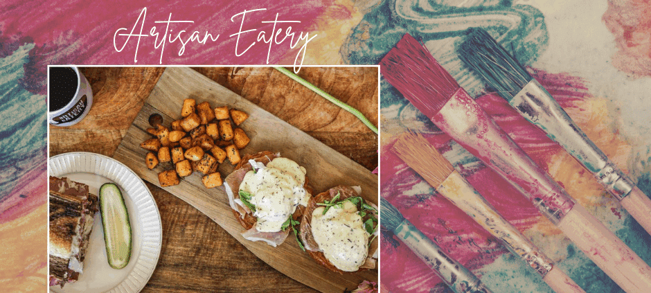 Wine and Canvas Welcomes Artisan Eatery as Our New Venue Partner!