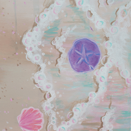 Estero Paint Night - Bubbly Seashell Shore