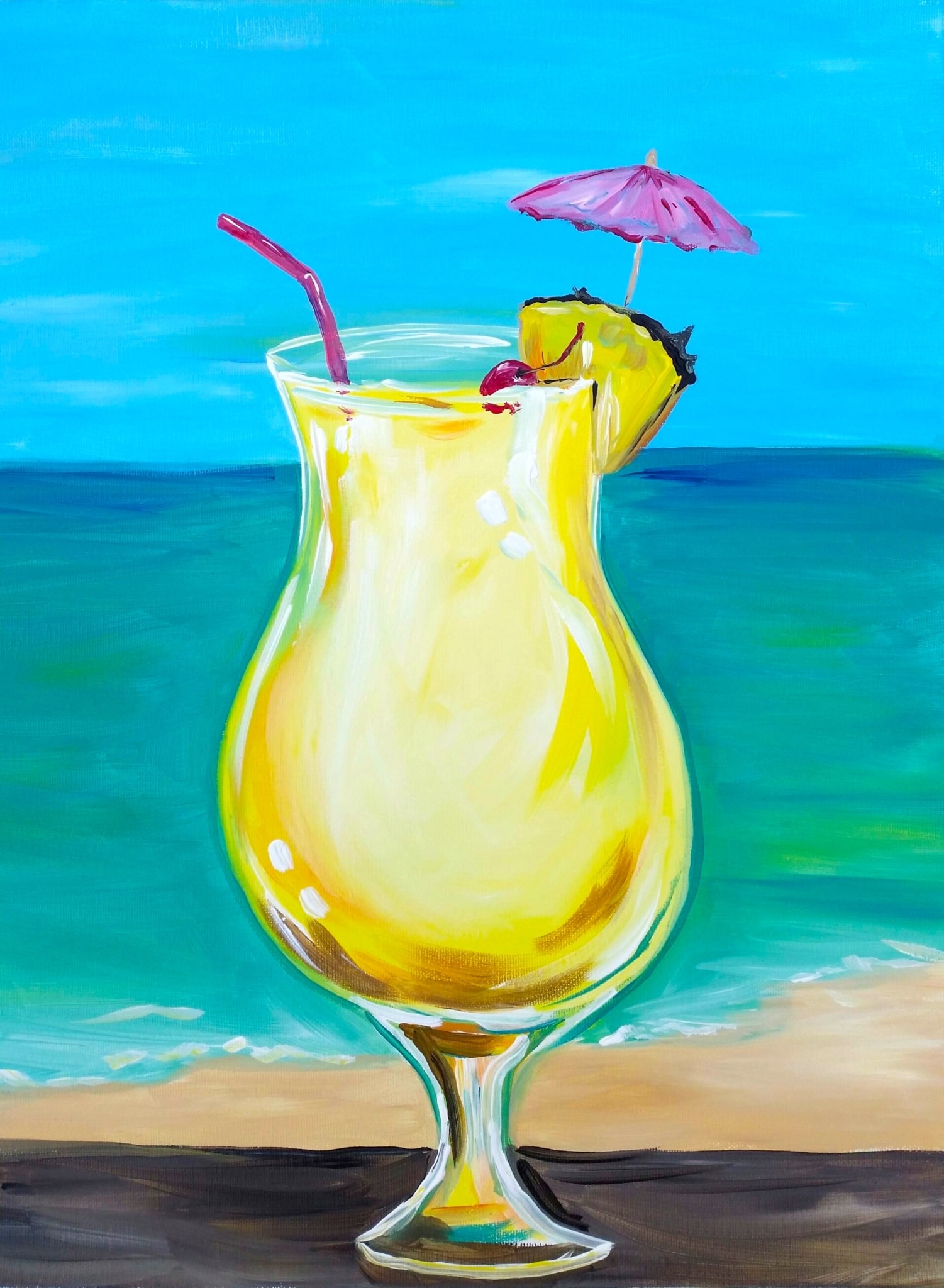 Fort Myers Art Experience - Pina Colada