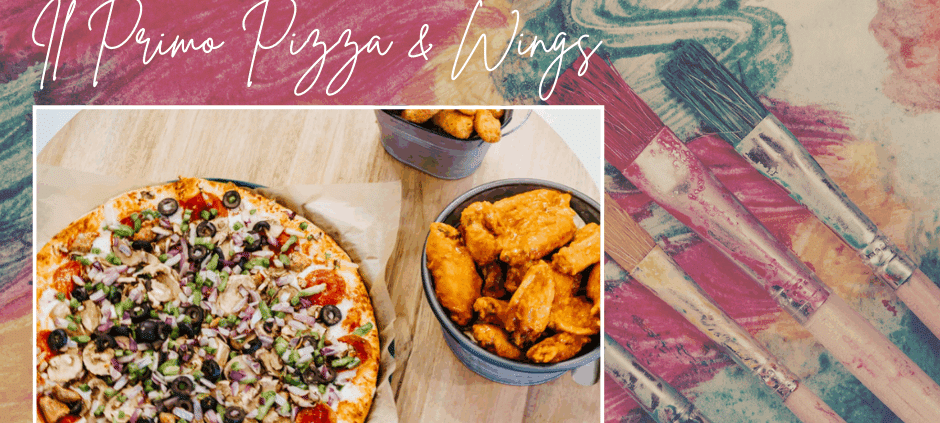 Cape Coral New Paint n Sip Venue at Il Primo Pizza and Wings!