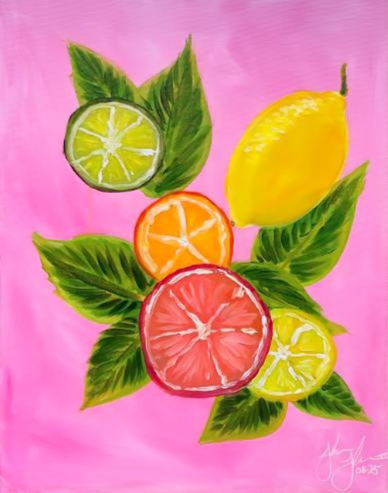 Cape Coral Canvas Class - Happy Citrus