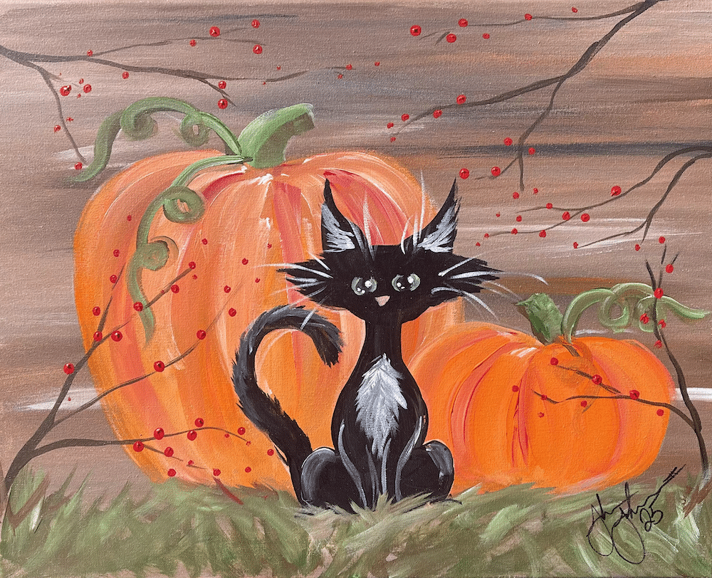 Fort Myers Paint Party – Cat in the Patch