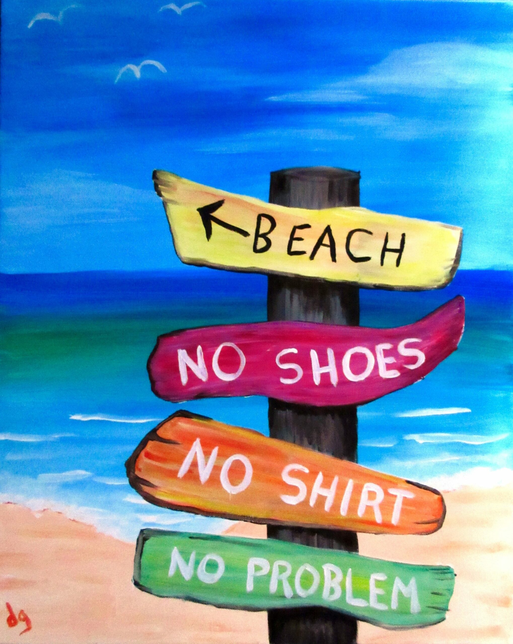 Beach Signs