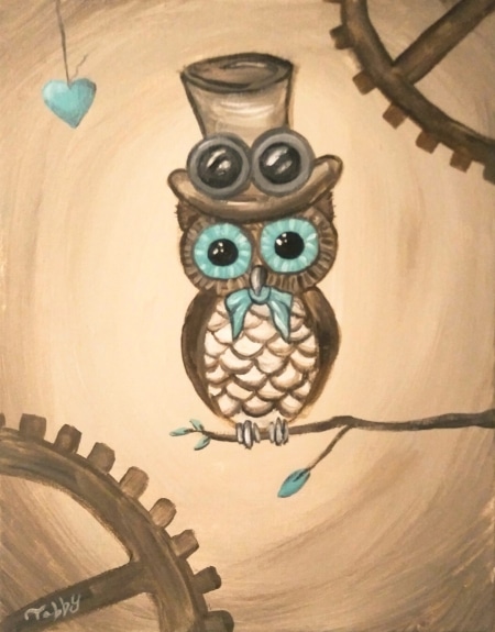 Steam Punk Owl