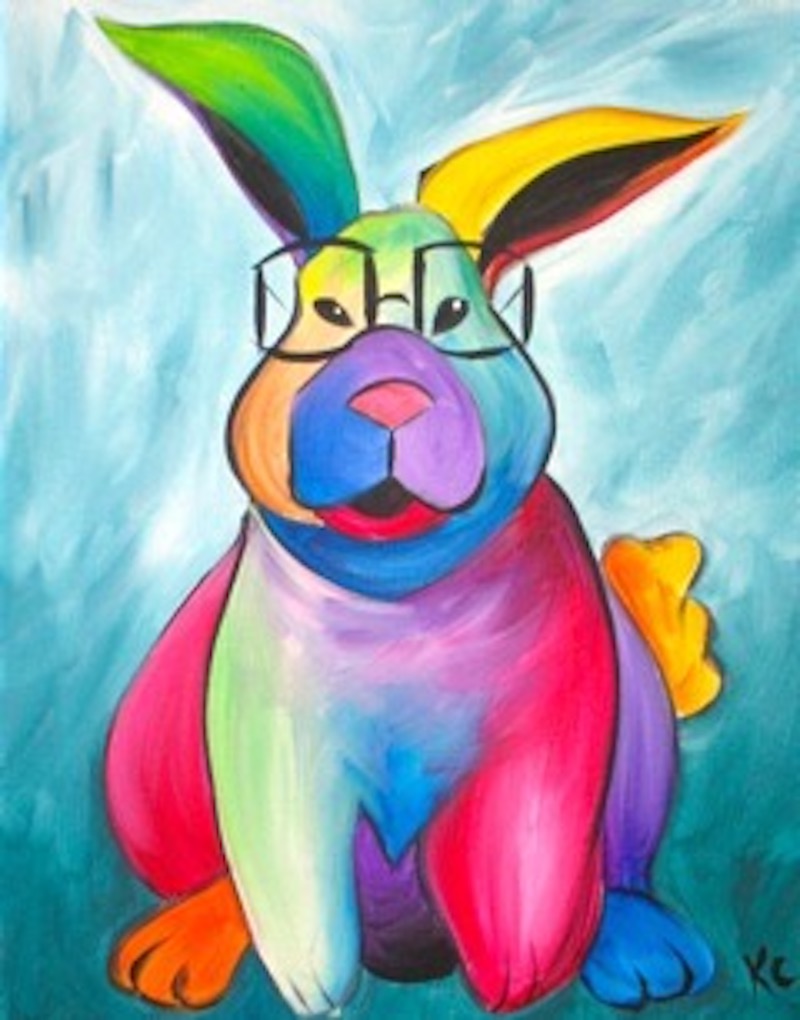 Rainbow Bunny