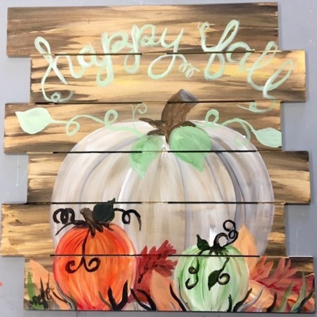 Happy Fall Pallet