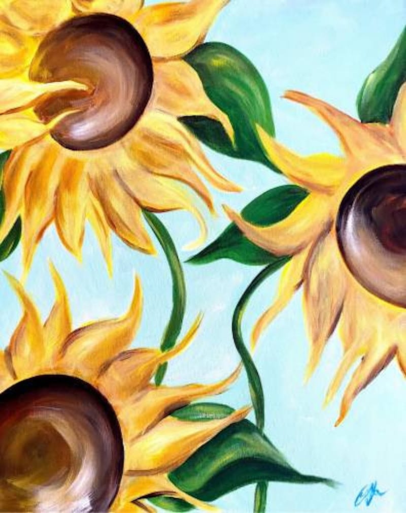 Van Gogh Sunflowers