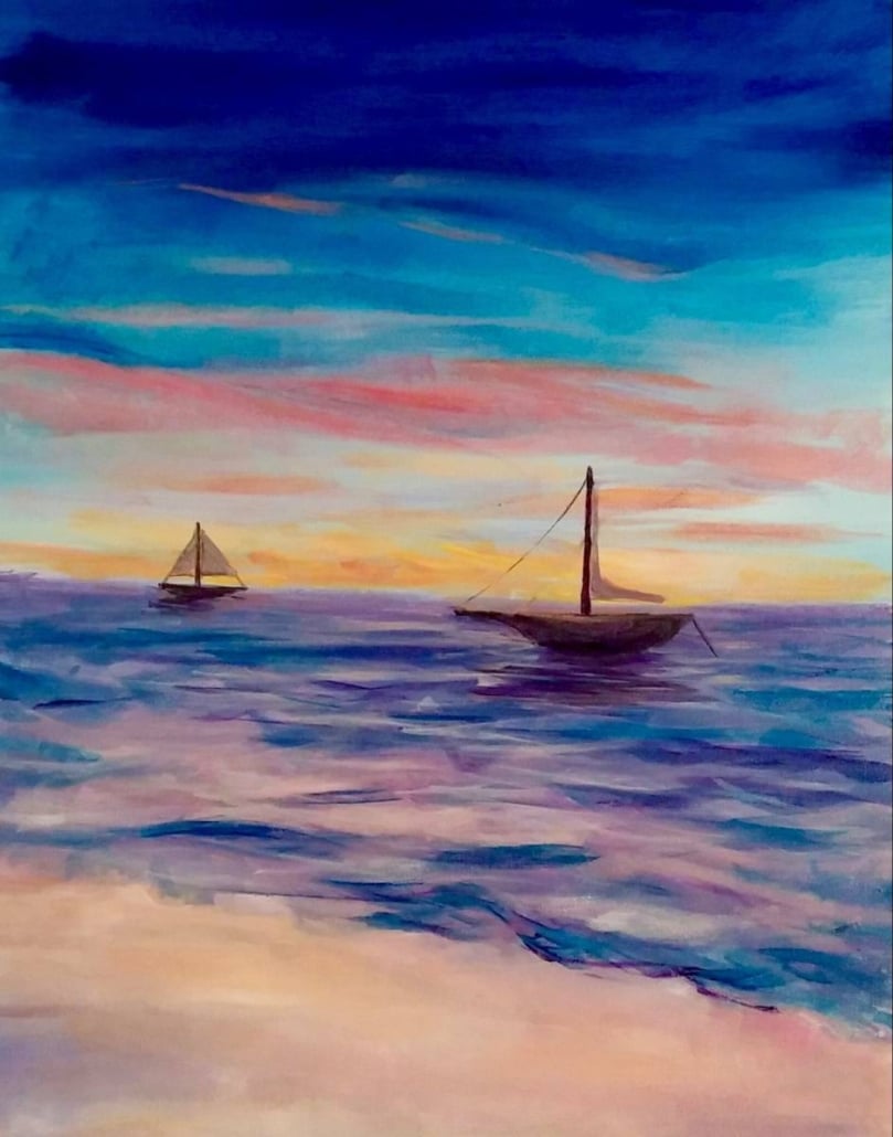 Suns up Sails up