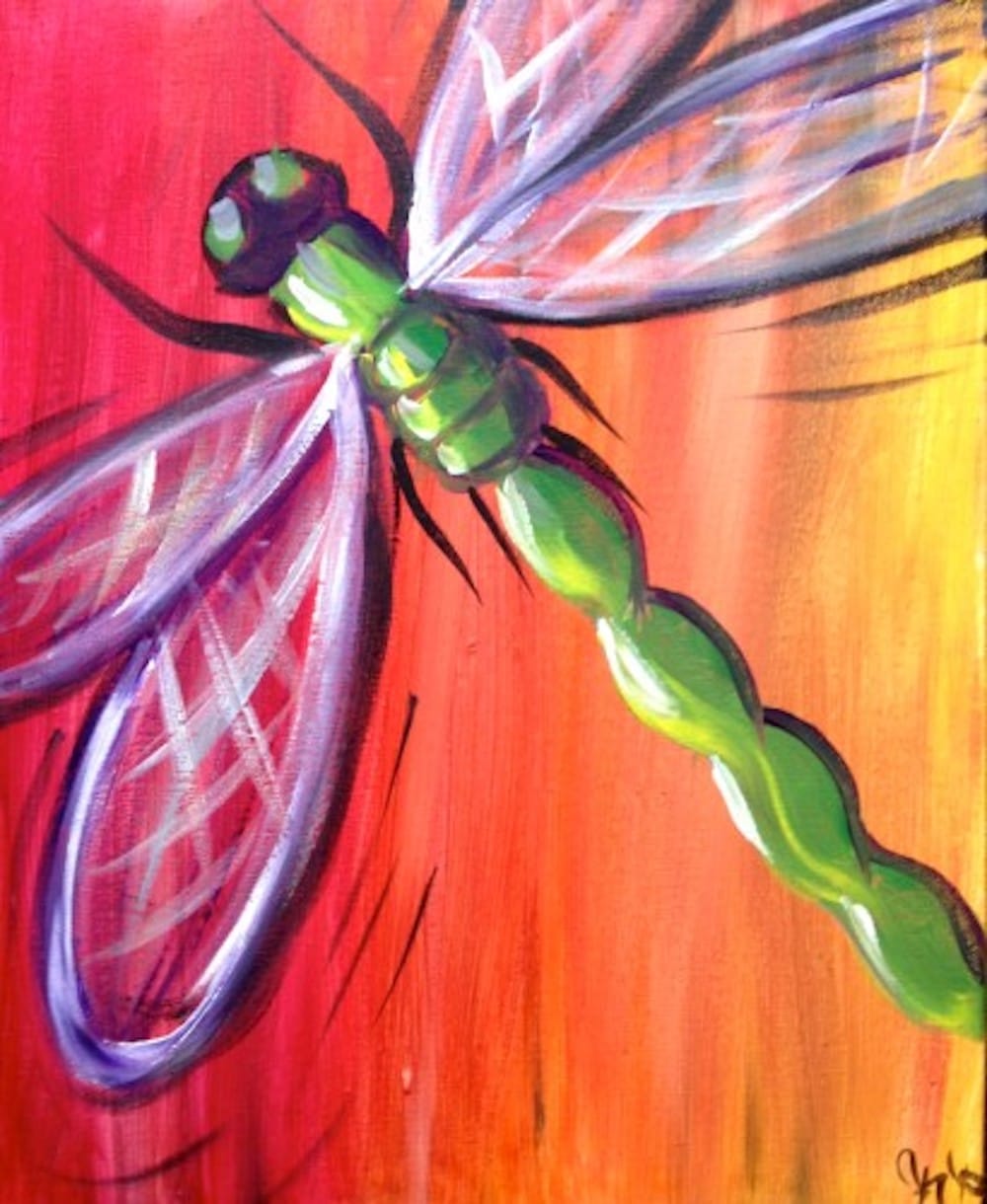 Bright Dragonfly