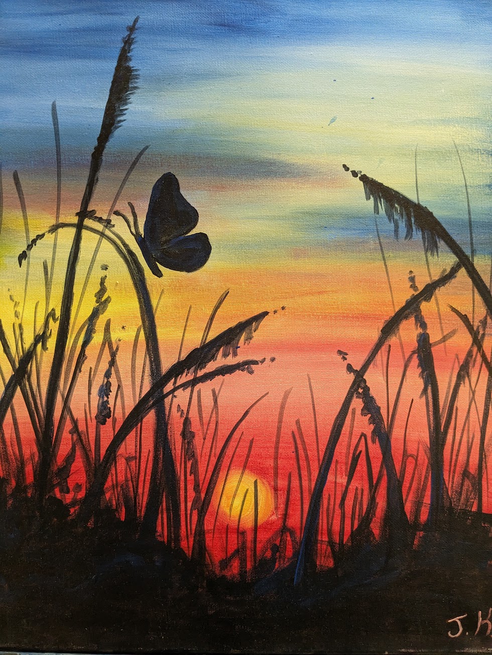 Buterfly Sunset