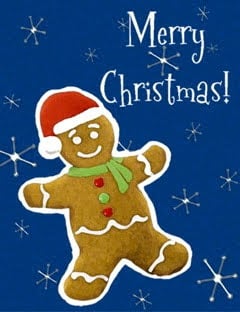 Gingerbread Merry Christmas