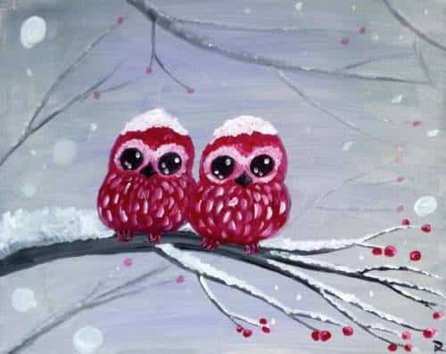 Frosty Owls