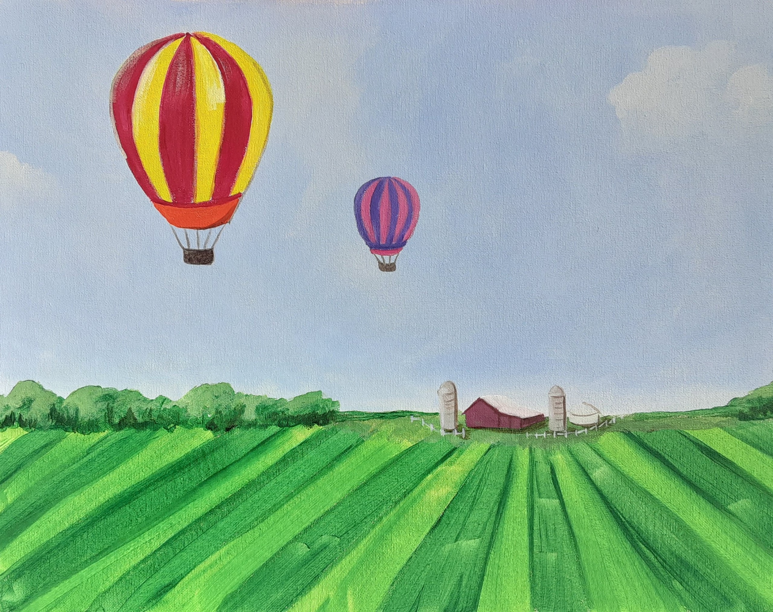 Ballooning Over Indiana