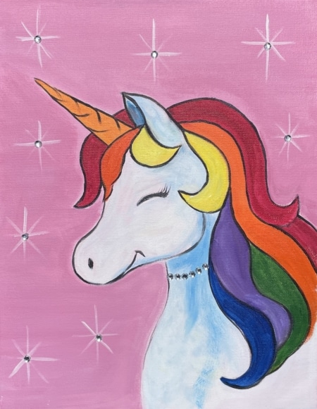 Cookies n Canvas Carmel Unicorn