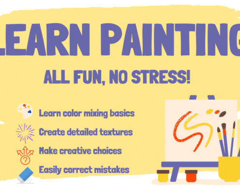 Learn Painting in a Fun Environment