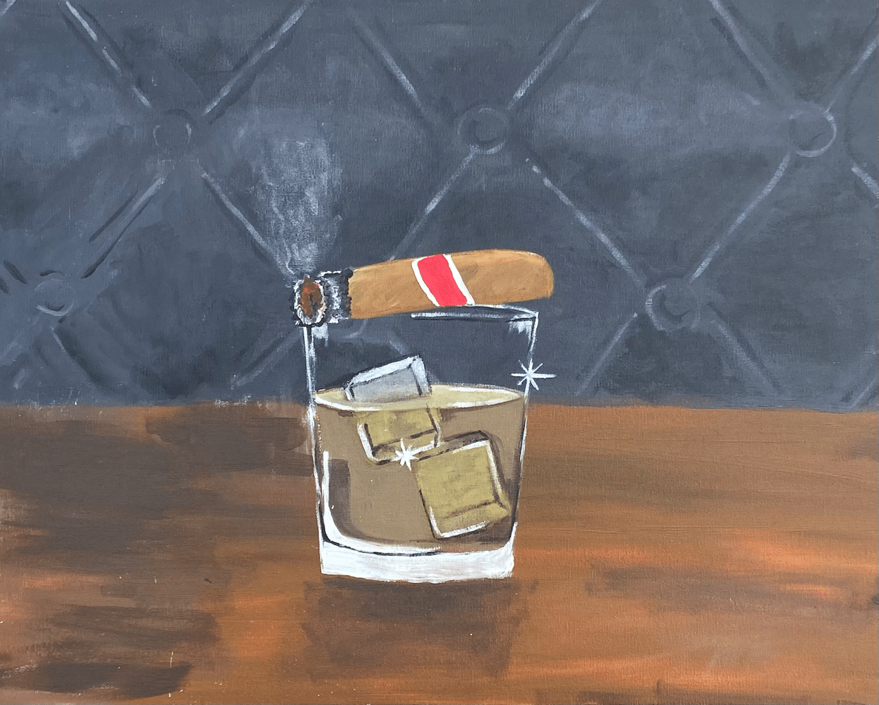 Carmel Paint and Sip - Cigar and Whiskey - Danny Boy Beer Works