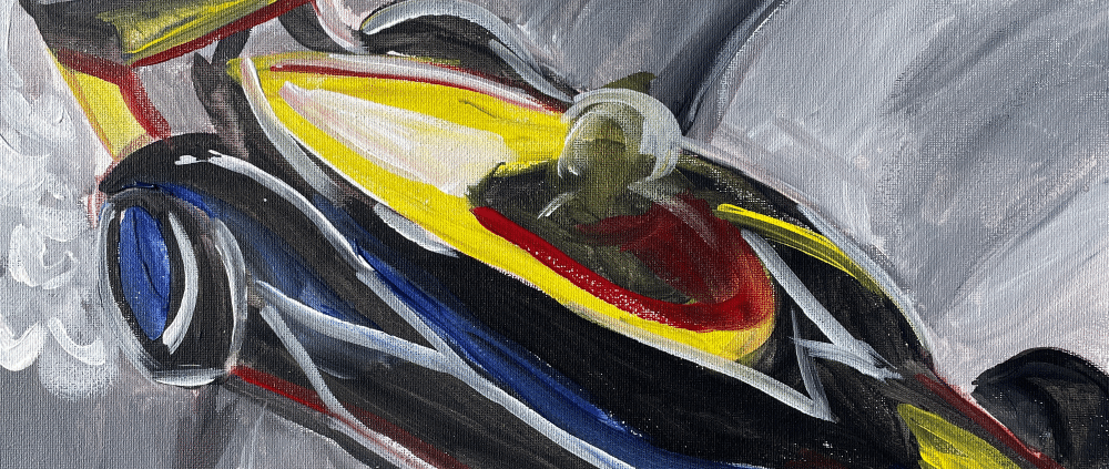 Speedway Indy 500 Paint Party - Racing Season - Foyt Wine Vault - Paint and Sip - Wine & Canvas