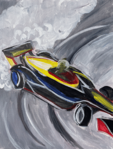 Speedway Indy 500 Paint Party - Racing Season - Foyt Wine Vault - Paint and Sip - Wine & Canvas