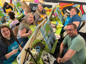 Reunite the Family with a Paint Party of Your Very Own! - Paint and Sip - Paint Party - Indy - Wine and Canvas