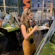 Meet the Indy Paint and Sip Artists: Rachel Platt - Wine & Canvas of Greater Indianapolis