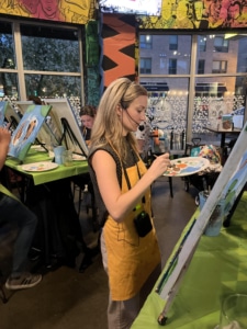 Meet the Indy Paint and Sip Artists: Rachel Platt - Wine & Canvas of Greater Indianapolis