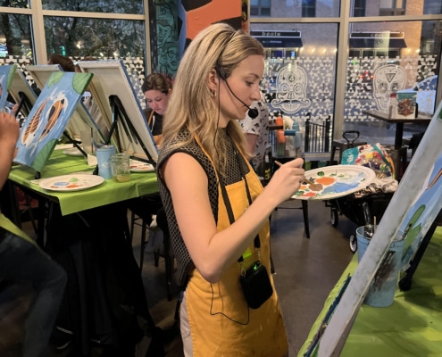 Meet the Indy Paint and Sip Artists: Rachel Platt - Wine & Canvas of Greater Indianapolis