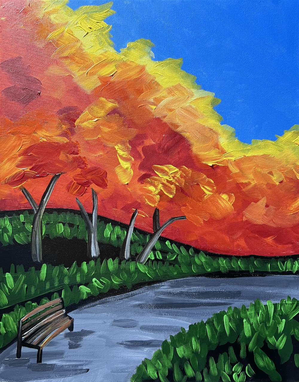 Lebanon Paint n Sip - Autumn in the Park