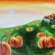 Speedway Fall Painting - Pumpkin Patch