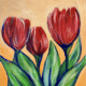 Fountain Square Art Party - March Tulips