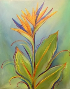 Carmel Painting Party - Bird of Paradise