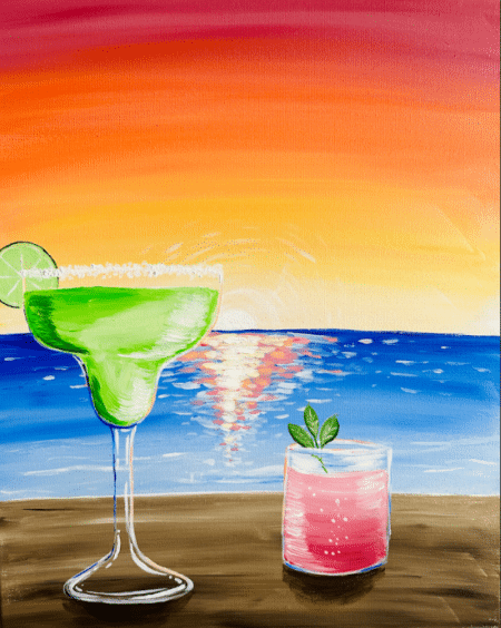 Greenwood Paint Party - A Taste of Summer