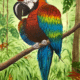 Downtown Indy Art Night - Majestic Macaw
