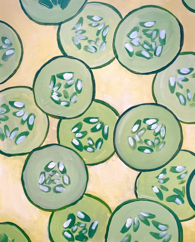 Noblesville Art Party - Spring Cucumbers