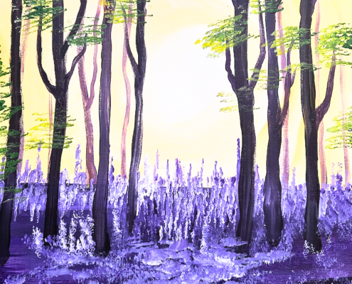 Carmel Sip n Paint- Indiana Woods