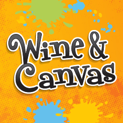 Paint and Sip Wine and Canvas Square logo