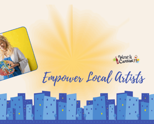 Brushes and Backing: How Paint Events Empower Local Artists