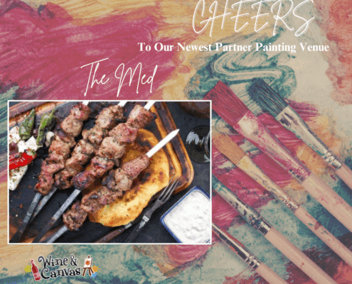 Wine and Canvas Welcomes The Med as Our New Venue Partner!