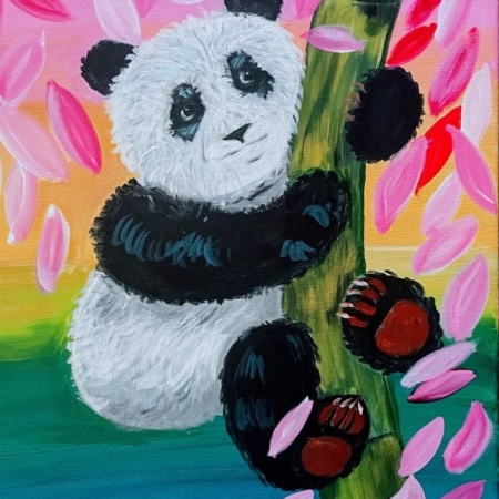 Paint a Panda Art Party