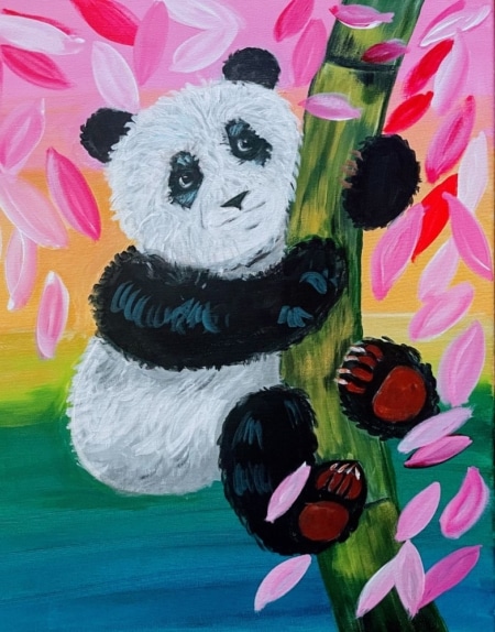 Paint a Panda Art Party