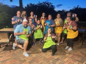 Noblesville Paint a Pint - Summer Gnomes