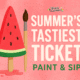 Why a Paint n Sip is the Perfect Summer Escape