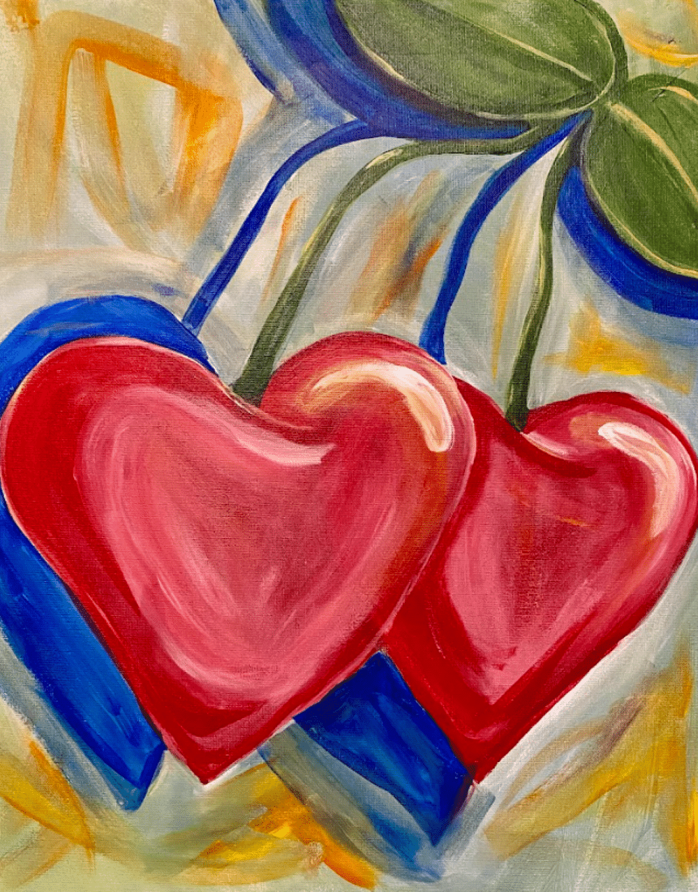 Greenwood Wine and Canvas - Cherry Heart Throb