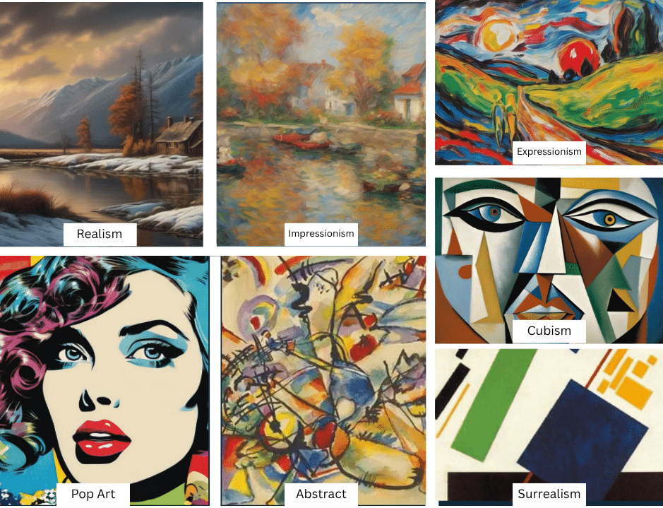 7 Art Styles
