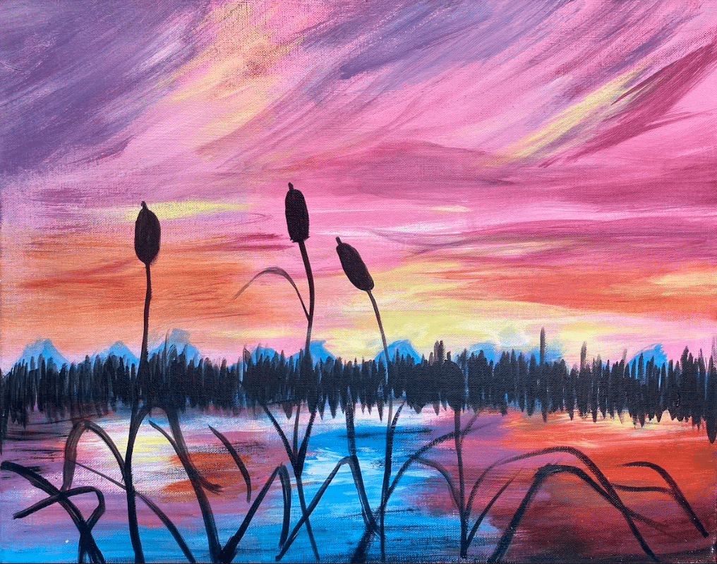 Sunset on the Lake