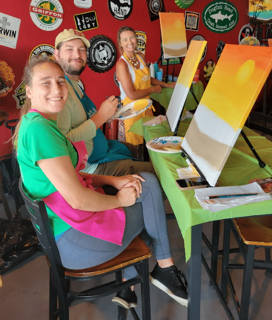Paint n Sip Art Class Diff