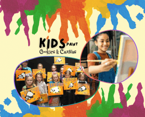 Little Brushes create Big Smiles: Kids Paint Classes