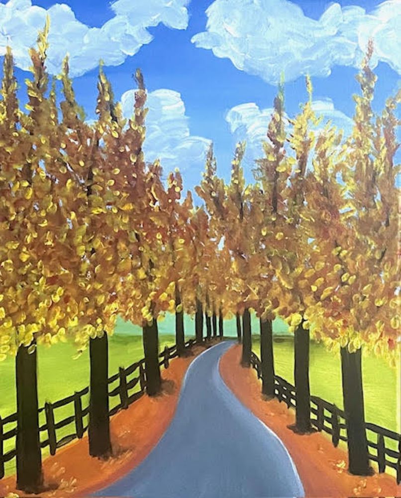 Carmel Paint Night - Autumn Drive