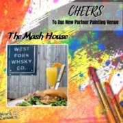 New Paint n Sip Venue at The Mash House – Whiskey Meets Creativity in Westfield